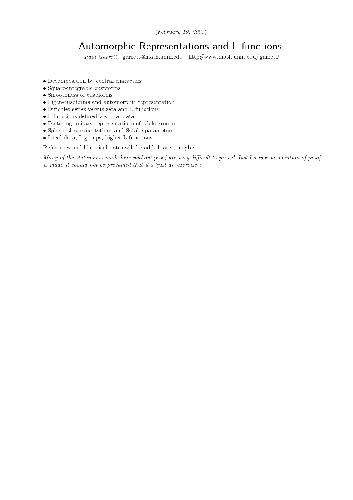 ﻿بازنمایی های خودکار و توابع L