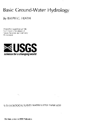 ﻿پایه زمین - هیدرولوژی آب