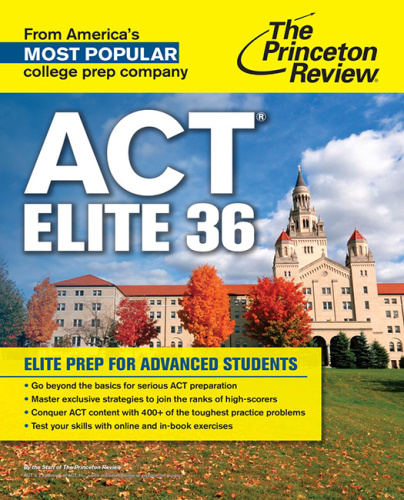 ﻿ACT Elite 36. Elite Prep برای دانشجویان پیشرفته