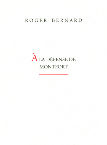 ﻿در دفاع از مونتفورت