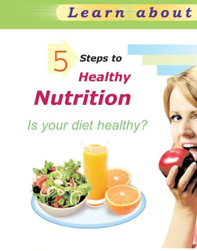 5 قدم برای تغذیه سالم