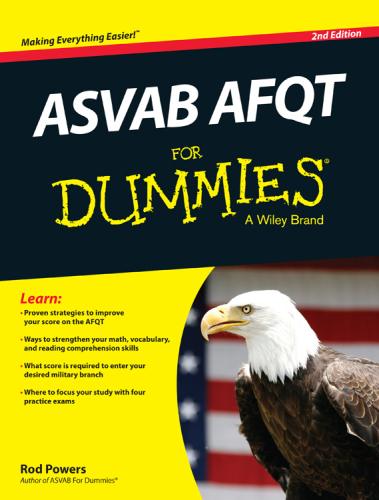 ﻿ASVAB AFQT For Dummies