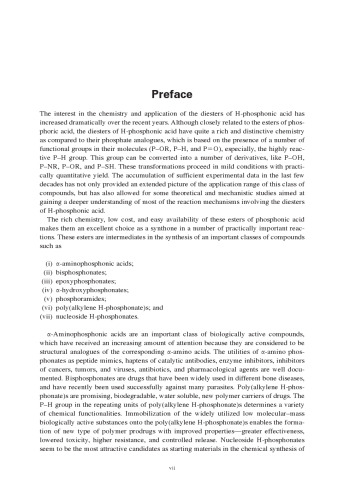 ﻿شیمی و کاربرد H-phosphonates