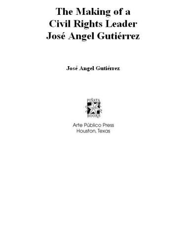 ساخت رهبر حقوق مدنی خوزه آنگل گوتیرز