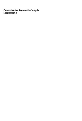 ﻿کاتالیز جامع نامتقارن. مکمل 2