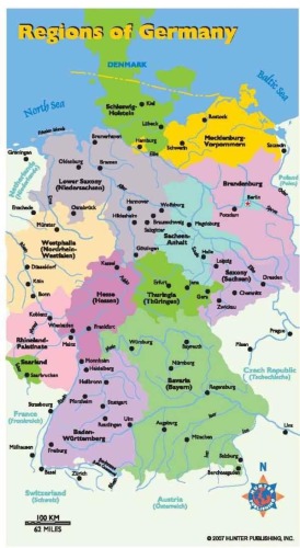 ﻿دره های راین و موزل آلمان. ماینز، کلن، بن، تریر و فراتر از آن