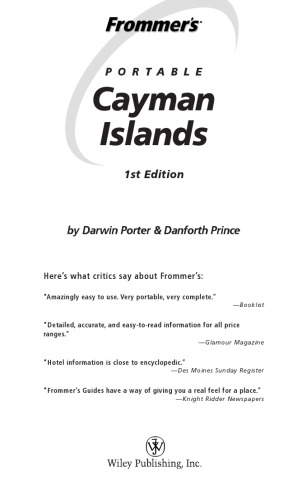 ﻿جزایر کیمن قابل حمل فرومر. سری پرتابل فرومر، کتاب 80