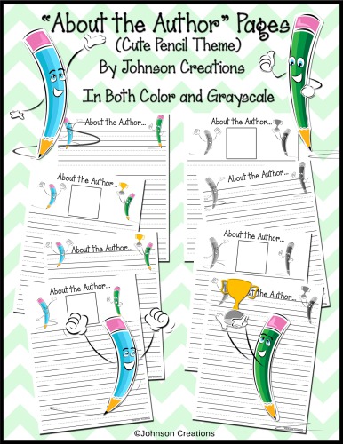 ﻿درباره صفحات نویسنده