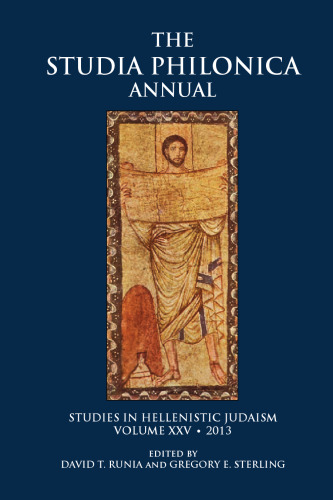 Studia Philonica Annual