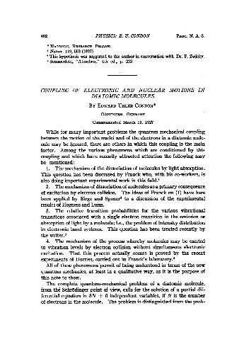 ﻿جفت شدن حرکت های الکترونیکی و هسته ای در مولکول های دواتمی