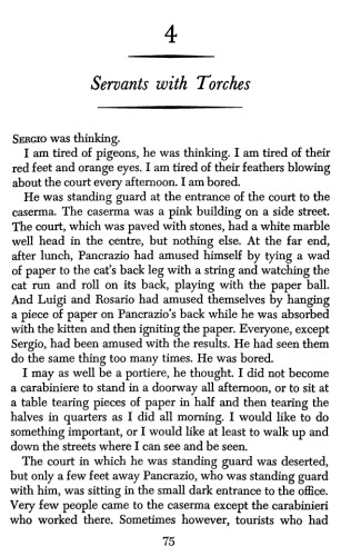 خدمتکار با مشعل (داستان)