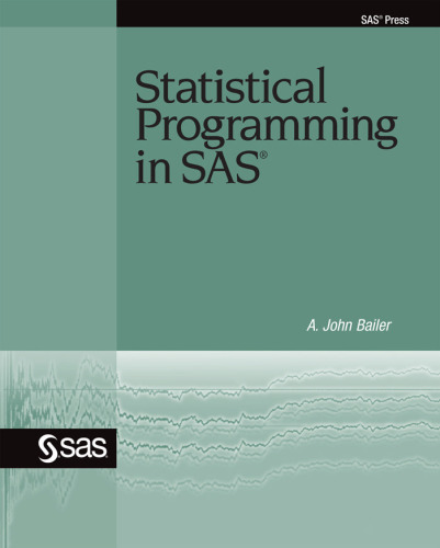 ﻿برنامه نویسی آماری در SAS