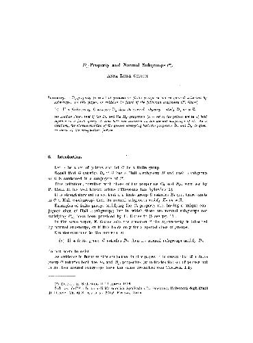 ﻿Dpi - خاصیت و زیرگروههای عادی
