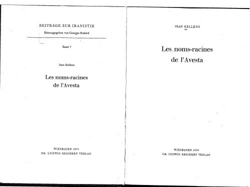 ﻿ریشه نام های اوستا