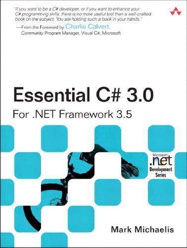 ﻿Essential C# 3.0 For .NET Framework 3.5