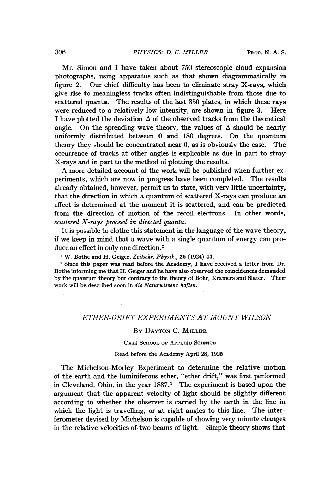 آزمایشات اتر-Drift در کوه ویلسون