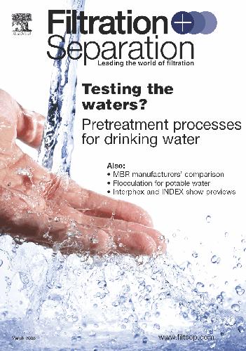 ﻿[مجله] فیلتراسیون + جداسازی. 2008. مارس