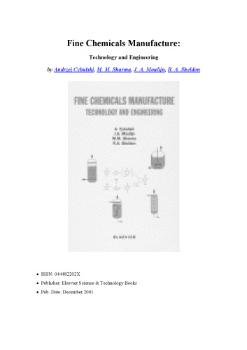تولید مواد شیمیایی خوب: فناوری و مهندسی