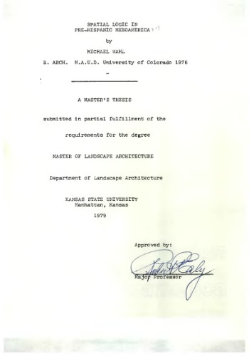 ﻿منطق فضایی در مازوآمریکای ماقبل اسپانیایی