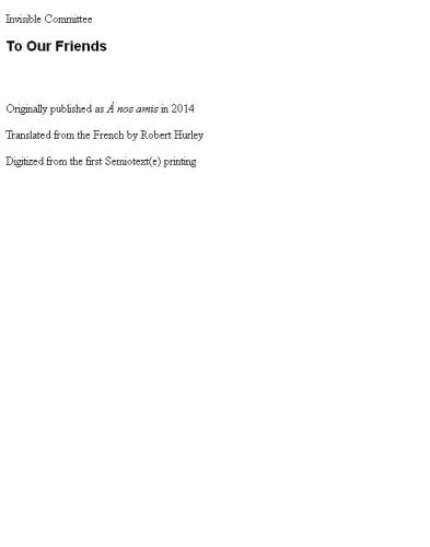 به دوستان ما