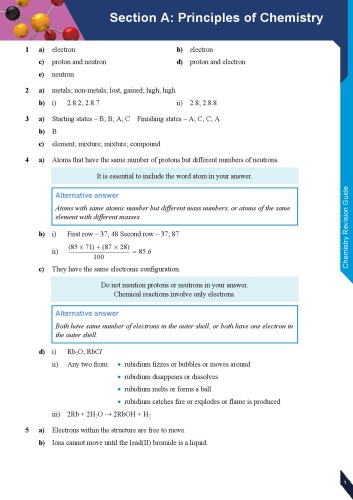 ﻿Edexcel Igcse Chemistry. راهنمای تجدید نظر. راهنمای راه حل