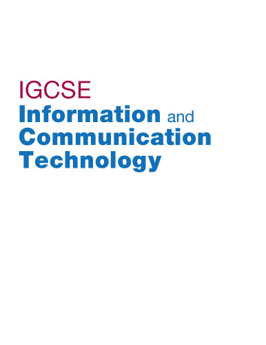 فناوری اطلاعات و ارتباطات IGCSE
