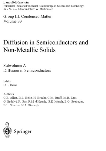 ﻿انتشار در نیمه هادی ها