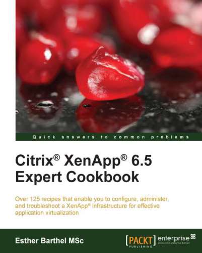﻿کتاب آشپزی خبره Citrix XenApp 6.5