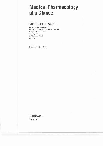 ﻿فارماکولوژی پزشکی در یک نگاه