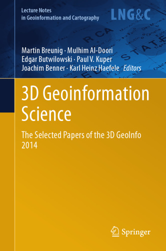 ﻿علوم زمین اطلاعات سه بعدی: مقالات منتخب 3D GeoInfo 2014