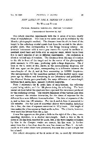 ﻿خطوط جدید در سری K از اشعه ایکس