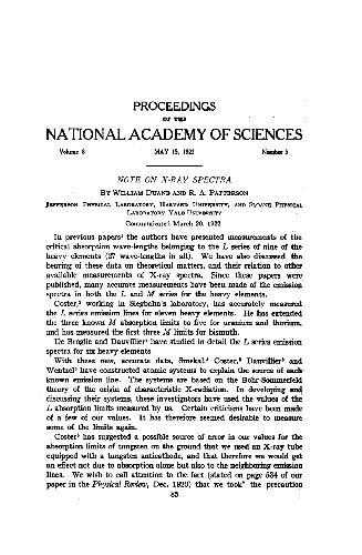 ﻿نکته در مورد طیف اشعه ایکس