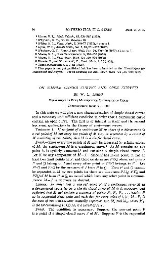 ﻿در منحنی های بسته ساده و منحنی های باز