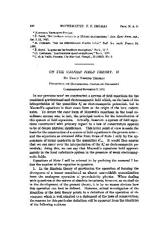 ﻿در نظریه میدان یکپارچه II