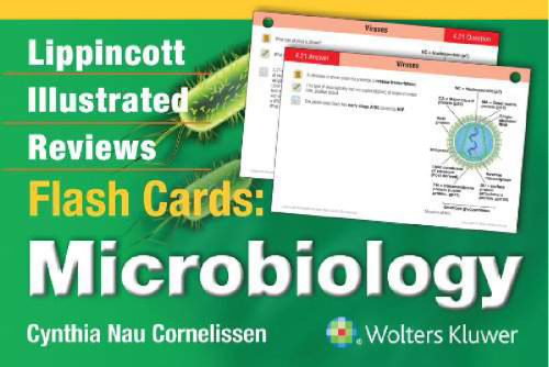﻿Lippincott Illustrated Reviews Flash Cards: Microbiology
