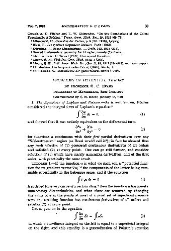 ﻿مسائل نظریه پتانسیل