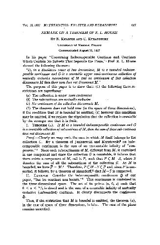 ﻿اظهار نظر در مورد قضیه R. L. Moore