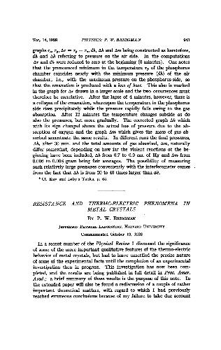 ﻿مقاومت و پدیده ترمو الکتریک در بلورهای فلزی