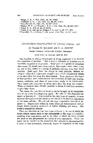 ﻿انعقاد برگشت پذیر در بافت زنده III