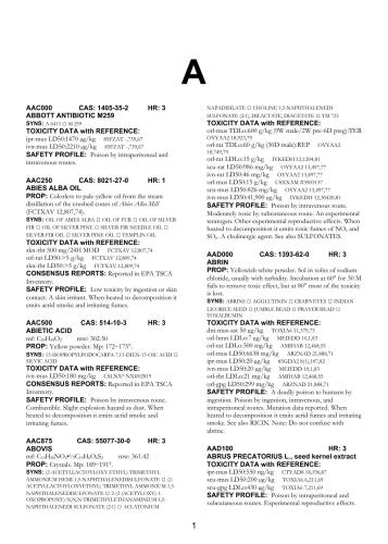 ﻿خواص خطرناک ساکس در مواد صنعتی