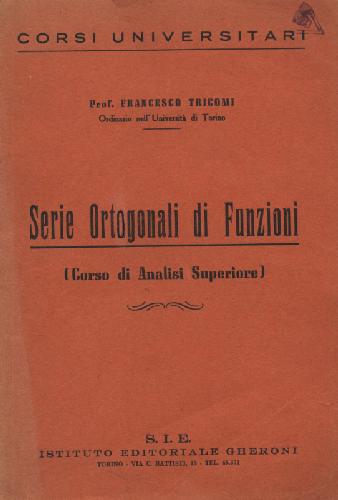 ﻿سری Ortogonali di Funzioni