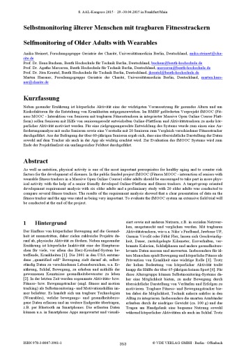 ﻿خود نظارتی افراد مسن با ردیاب های تناسب اندام پوشیدنی