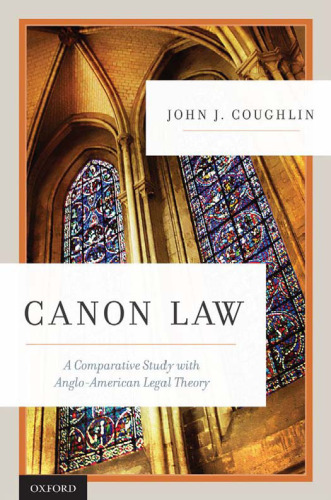 Canon Law: یک مطالعه تطبیقی ​​با نظریه حقوقی آنگلو-آمریکایی