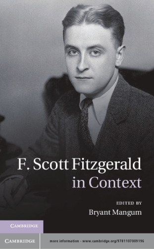 ﻿F. Scott Fitzgerald in Context