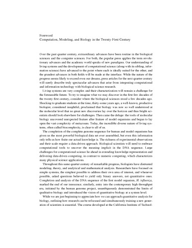 ﻿مدلسازی محاسباتی شبکه های ژنتیکی و بیوشیمیایی