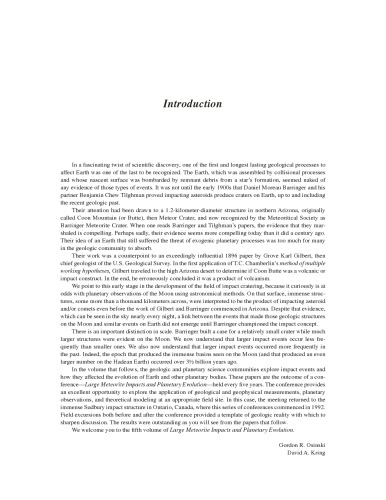 ﻿اثرات شهاب سنگ بزرگ و تکامل سیاره ای V