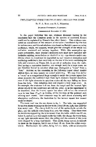 ﻿اثر کامپتون بدون جعبه در اطراف لوله