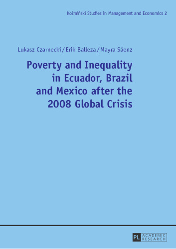 ﻿فقر و نابرابری در اکوادور، برزیل و مکزیک پس از بحران جهانی 2008