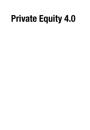 ﻿Private Equity 4.0: بازآفرینی ارزش