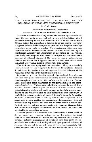 ﻿فرصت های بزرگتر برای تحقیق در مورد روابط تابش خورشید و زمین